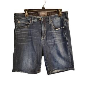 TORRID PREMIUM Dark Blue Denim Shorts Jorts Size-34